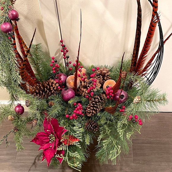 30" Christmas ornament metal backed - Picture 3 of 10